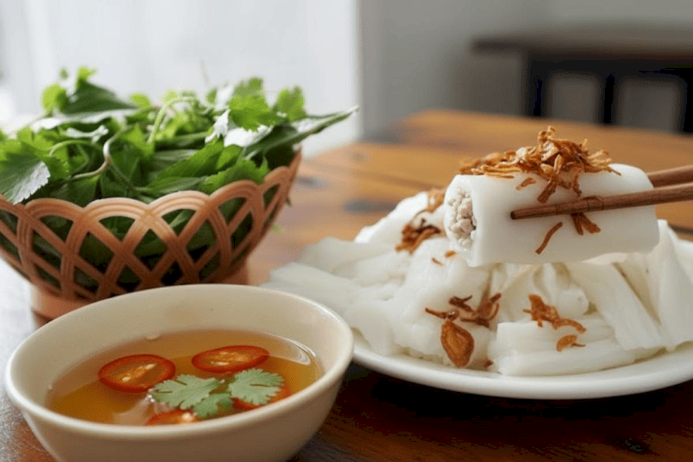 B&aacute;nh mướt chấm nước mắm